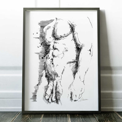 Gravity and Grace – Art Print Artist Brenden Sanborn