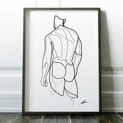 Curves in One Breath – Art Print Artist Brenden Sanborn