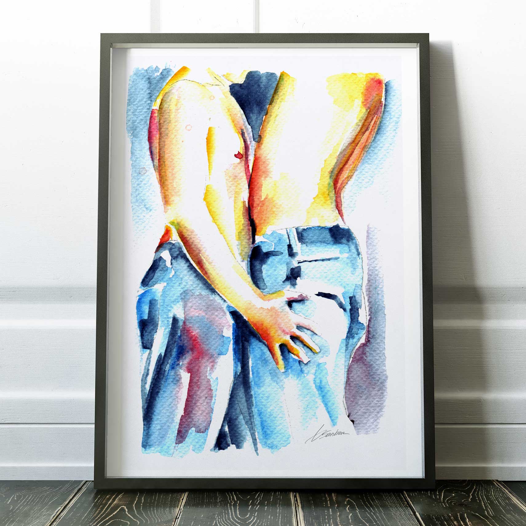 Hand in the His Pocket – Art Print