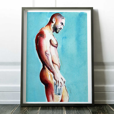 A Quiet Pour – Art Print Artist Brenden Sanborn