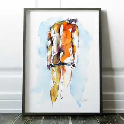 Held by a Thread – Art Print Artist Brenden Sanborn