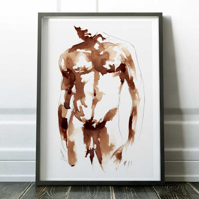 Brewing in Shadow and Light – Art Print Artist Brenden Sanborn