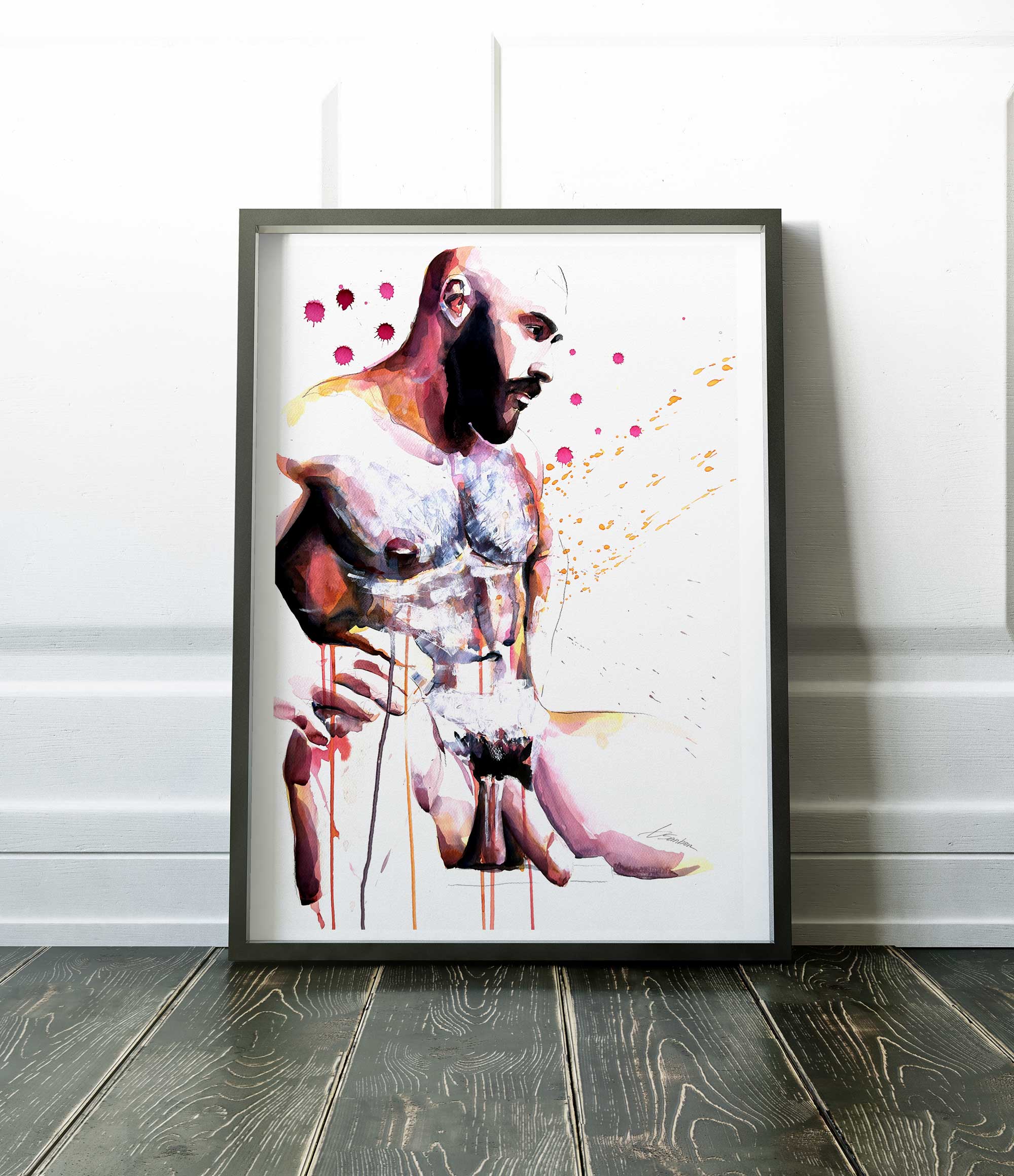 Bold Strength, Bare and Powerful - Art Print