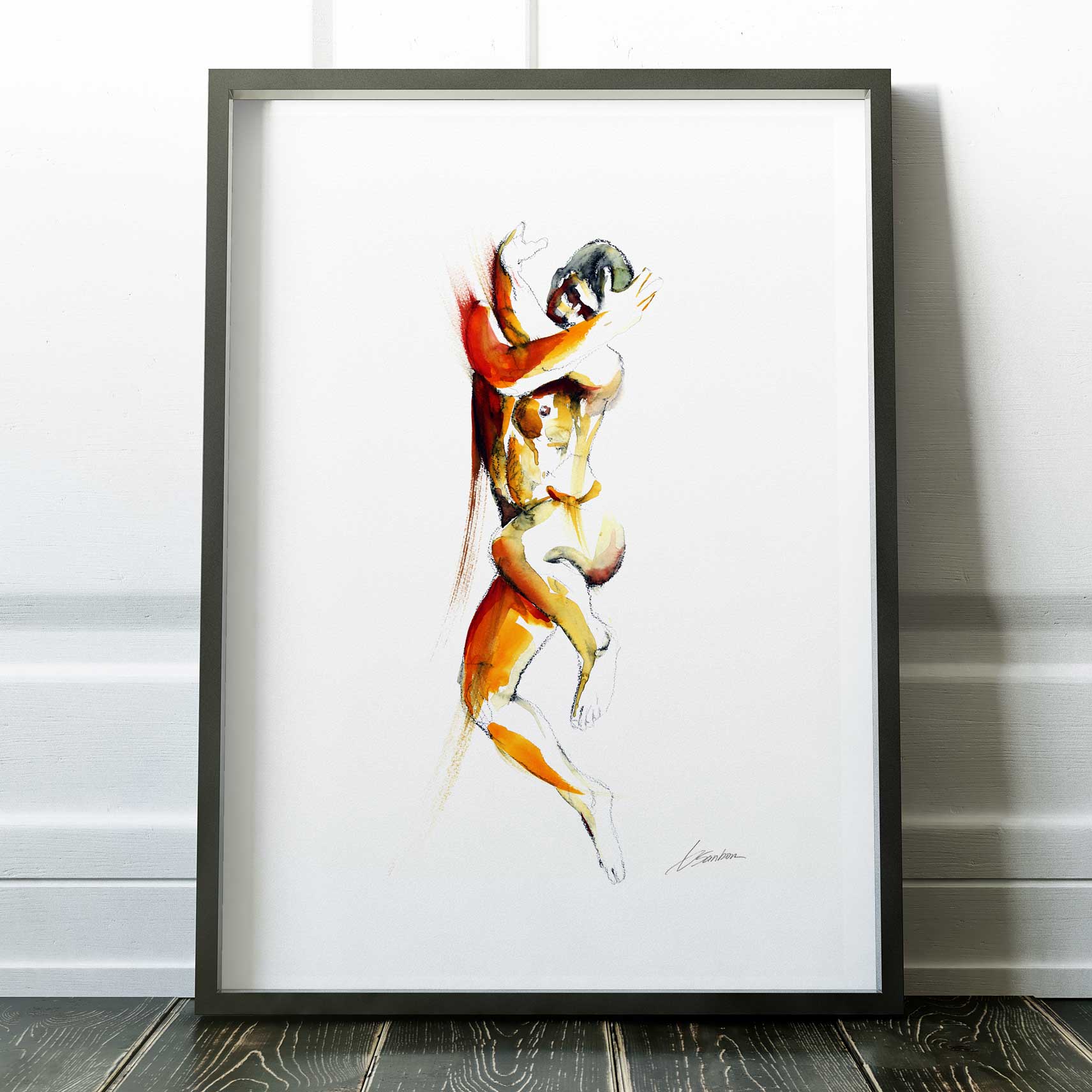 Love in Motion – Art Print