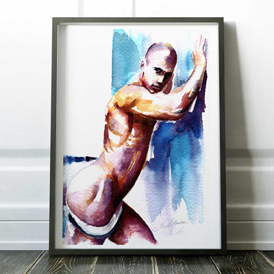 Against the Blue – Art Print Artist Brenden Sanborn