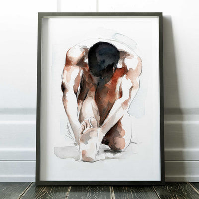 Folding Into Stillness – Art Print Artist Brenden Sanborn