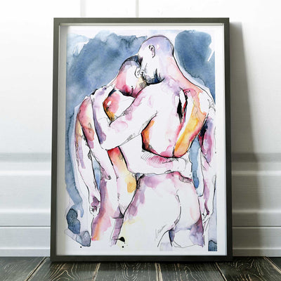 Held Close Felt Forever – Art Print Artist Brenden Sanborn