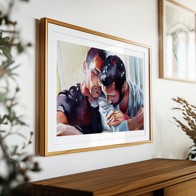 You Can't Rush Love - Art Print Artist Brenden Sanborn