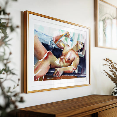 Wet and Wanting – Art Print Artist Brenden Sanborn