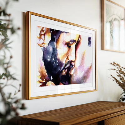 Soft Lips and Stolen Moments – Art Print Artist Brenden Sanborn