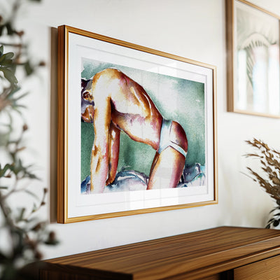 Mint Light and Briefs – Art Print Artist Brenden Sanborn