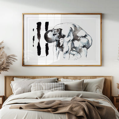 Weighted in Silence – Art Print Artist Brenden Sanborn