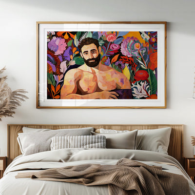 Bloom Around Him – Art Print Artist Brenden Sanborn