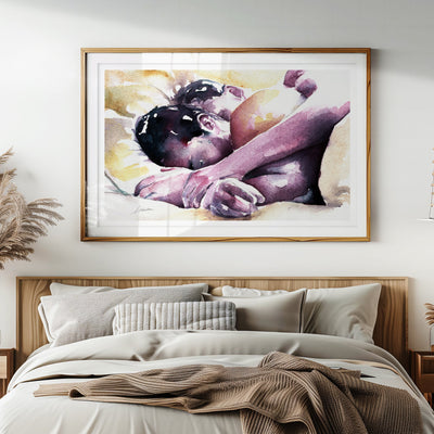 Soft Embrace in the Morning Light – Art Print Artist Brenden Sanborn
