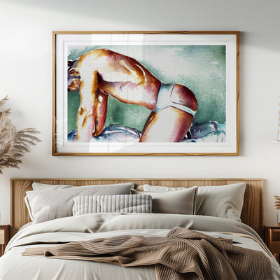 Mint Light and Briefs – Art Print Artist Brenden Sanborn