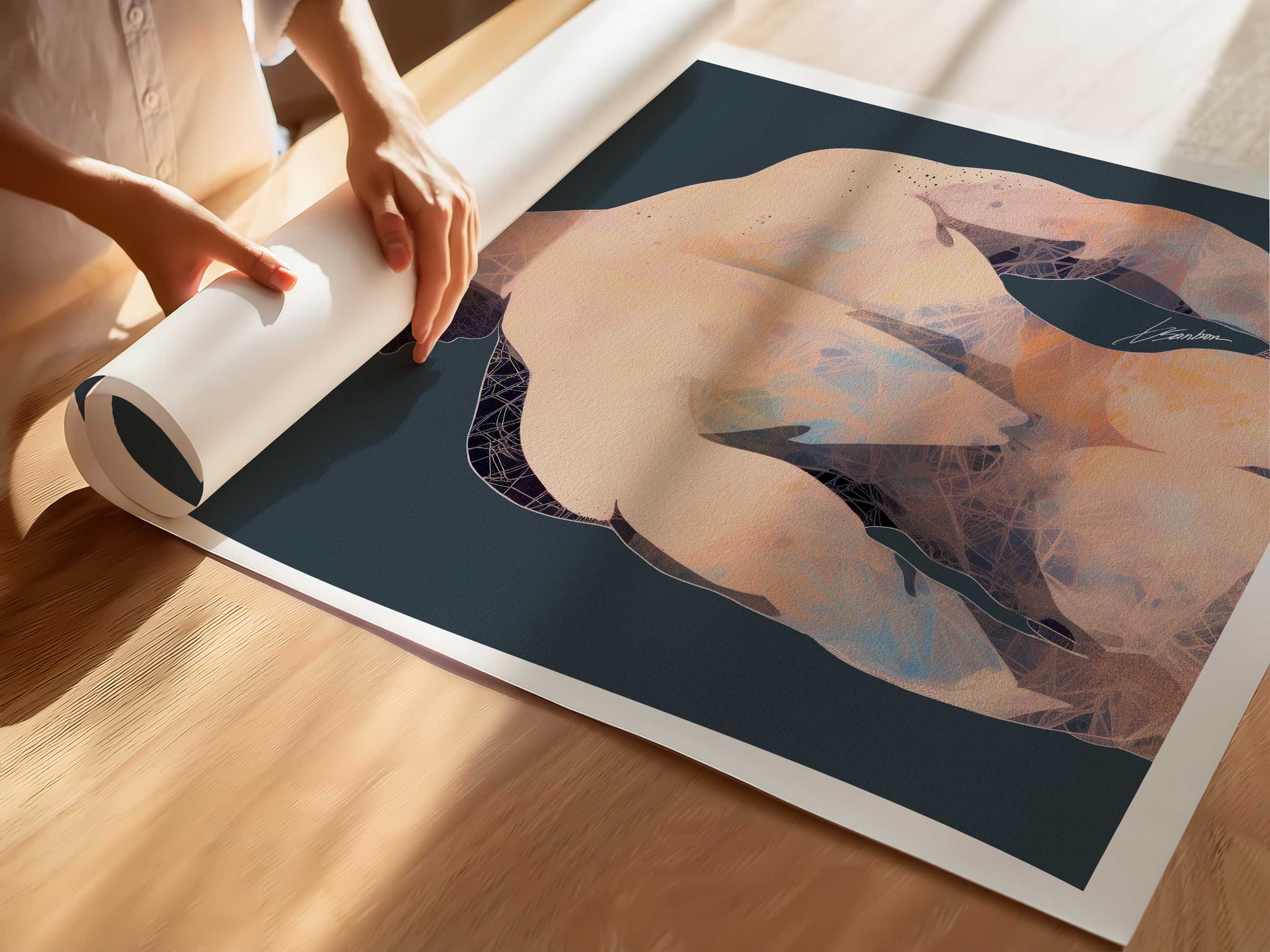 Fleeting Glance – Art Print