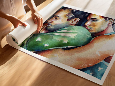 Held Close in the Quiet of Morning – Art Print Artist Brenden Sanborn