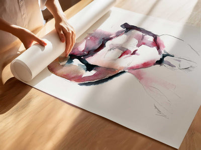 Man Posing in Mystery - Art Print Artist Brenden Sanborn