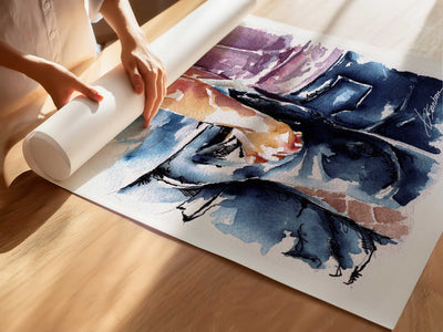 Love Found at the Festival - Art Print Artist Brenden Sanborn