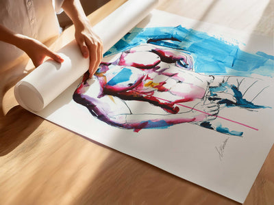 After the Sweat – Art Print Artist Brenden Sanborn