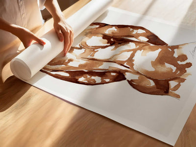 Coffee Nude Booty - Art Print Artist Brenden Sanborn