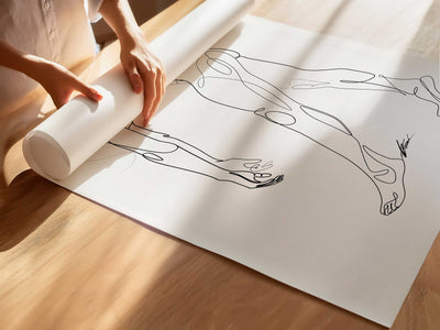 Falling into Form – Art Print Artist Brenden Sanborn