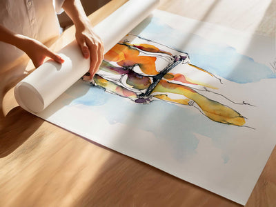 Held by a Thread – Art Print Artist Brenden Sanborn