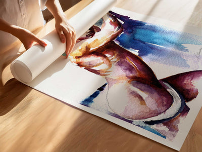 Against the Blue – Art Print Artist Brenden Sanborn