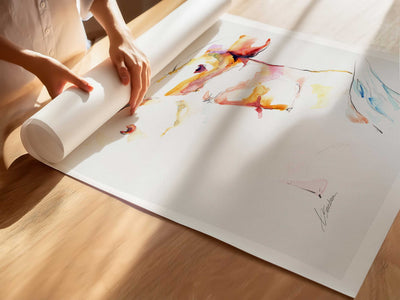 Reclined in Light – Art Print Artist Brenden Sanborn