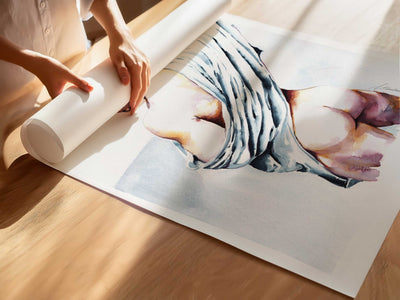 Draped in Temptation – Art Print Artist Brenden Sanborn