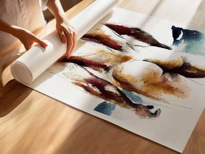 Gaze Toward the Horizon – Art Print Artist Brenden Sanborn