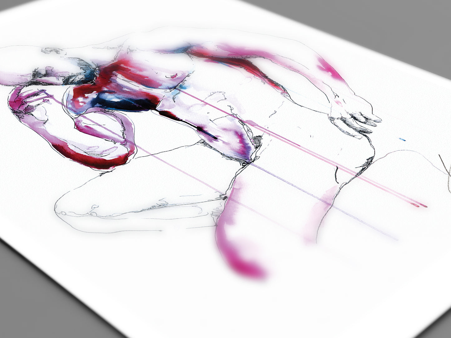 Rapid Transformation - Drip Style - Giclee Art Print