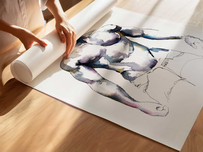 The Slow Unravel of Temptation – Art Print Artist Brenden Sanborn