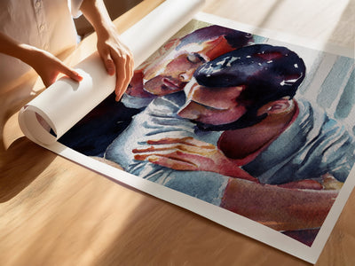 You Can't Rush Love - Art Print Artist Brenden Sanborn