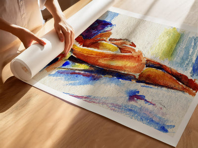 Sunlit Rest on Soft Sheets – Art Prin Artist Brenden Sanborn