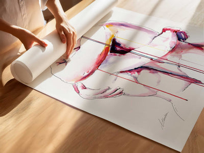 Never Let Me Go - Art Print Artist Brenden Sanborn