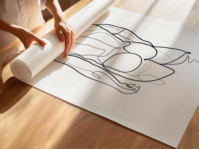 Curves in One Breath – Art Print Artist Brenden Sanborn