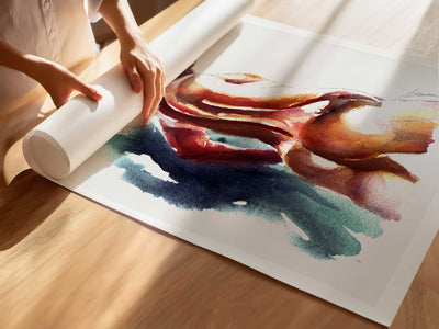 A Look That Lingers – Art Print Artist Brenden Sanborn