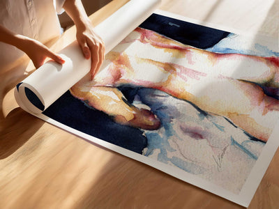 Making the Bed - Art Print Artist Brenden Sanborn