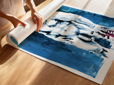 He Was All Pumped Up - Art Print Artist Brenden Sanborn