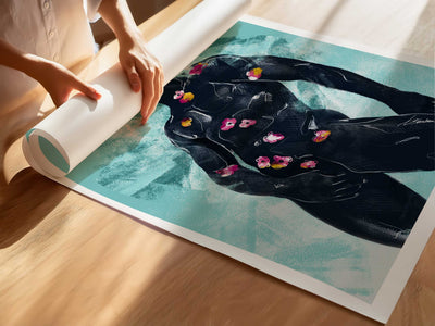 Blooms of a Content Soul - Art print Artist Brenden Sanborn