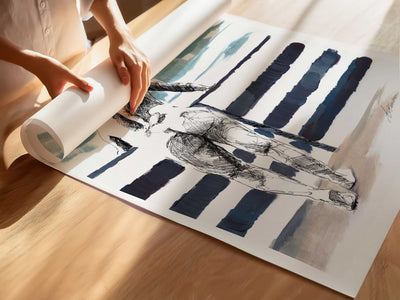 Ocean Breeze on Bare Skin – Art Print Artist Brenden Sanborn