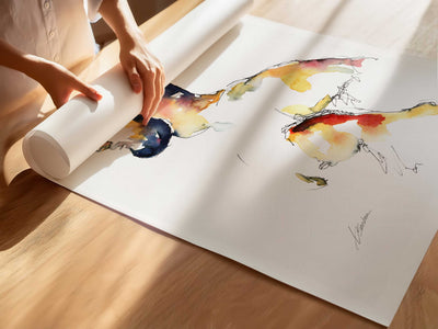 The Shape of Him in Motion – Art Print Artist Brenden Sanborn