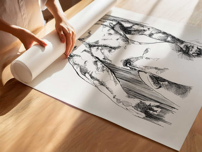 Etched in Shadow and Light – Art Print Artist Brenden Sanborn