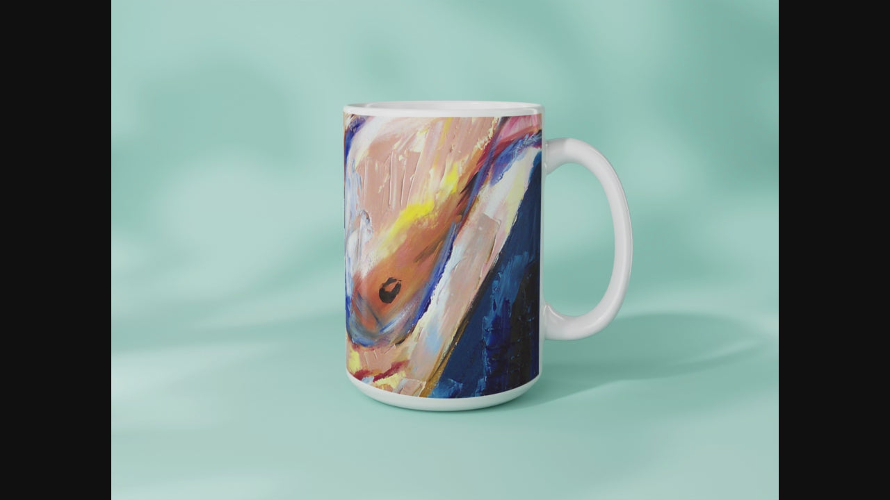 Abstract Nude Torso in Bold Strokes – 11oz & 15oz Mugs