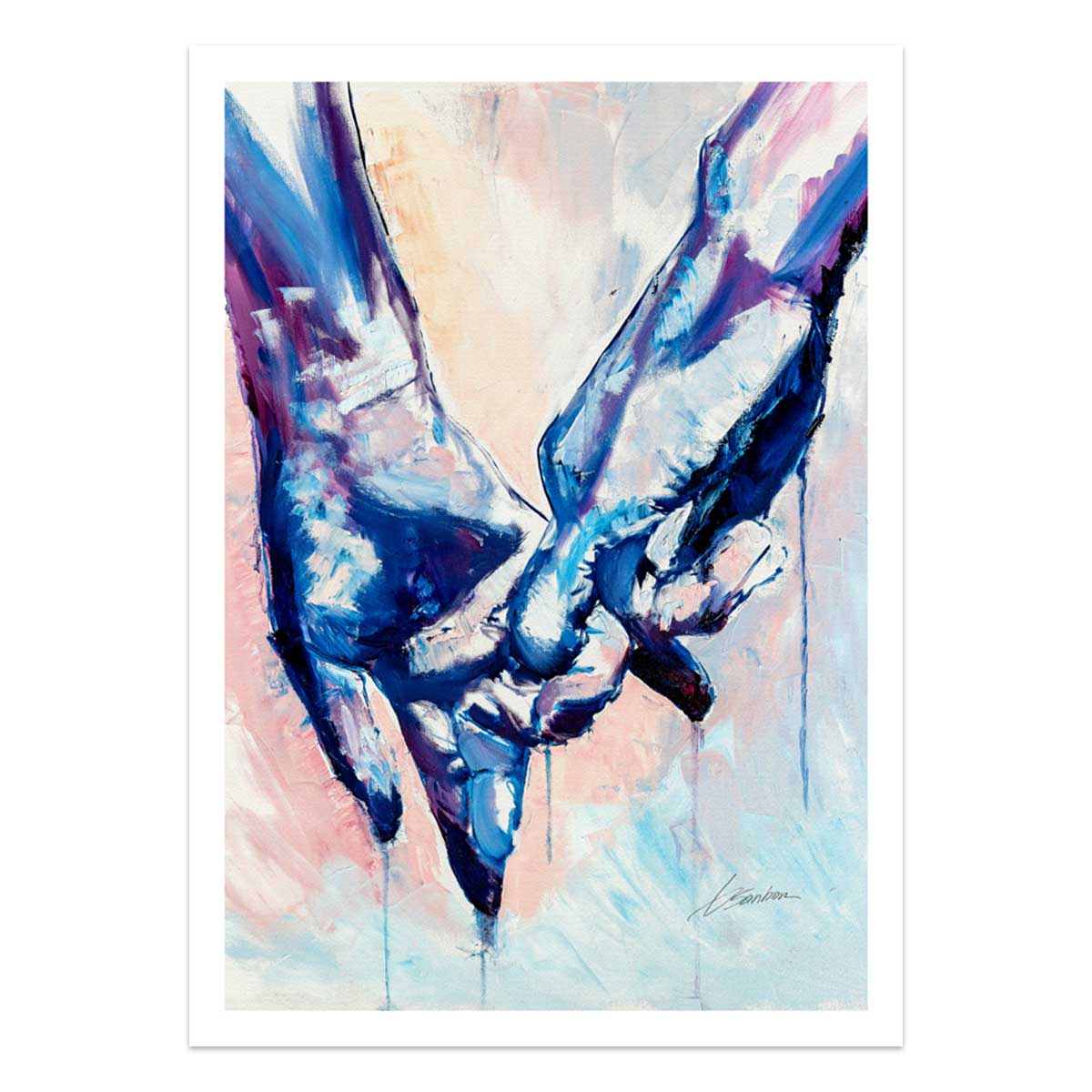 Hand in Hand – Art Print