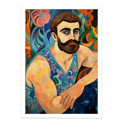The Strongman’s Poise – Art Print Artist Brenden Sanborn