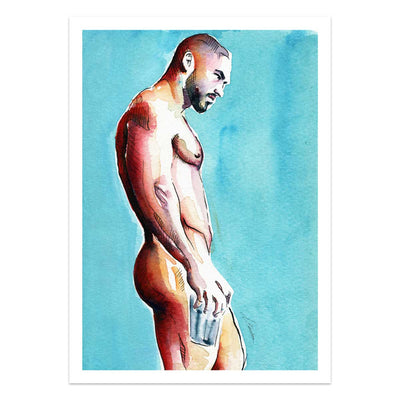 A Quiet Pour – Art Print Artist Brenden Sanborn