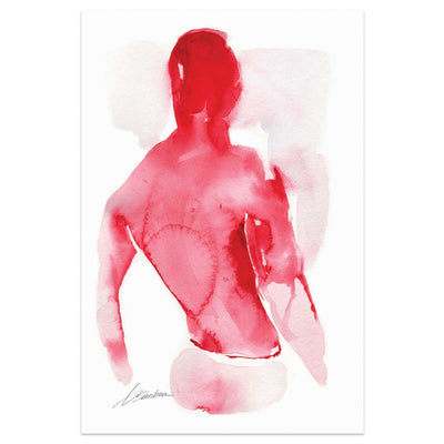 The Body Remembers – 6x9" Original Watercolor Artist Brenden Sanborn