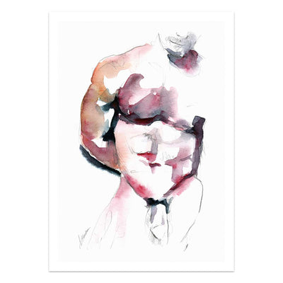 Man Posing in Mystery - Art Print Artist Brenden Sanborn